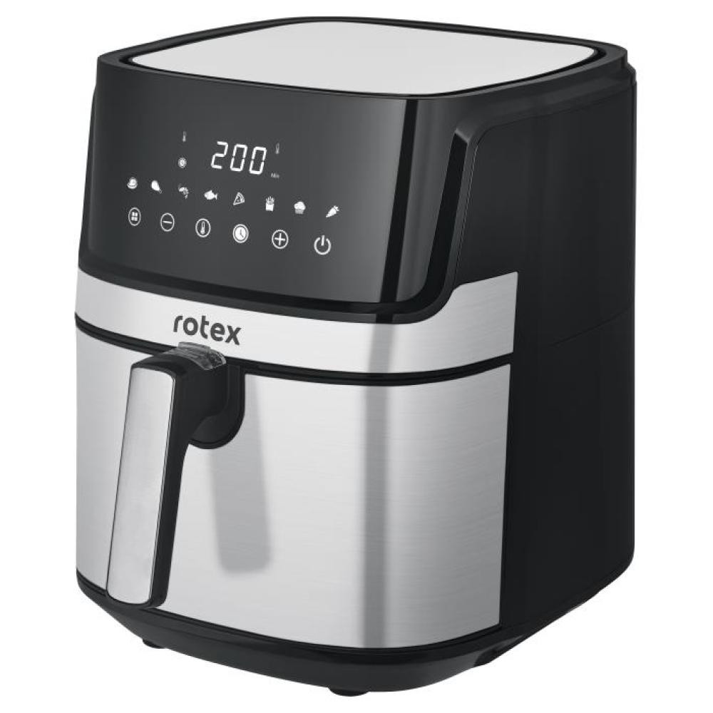 Мультипечь Rotex MultiFry ROM-680-XL 1700 Вт 6.5 л серебристая Київ - зображення 2