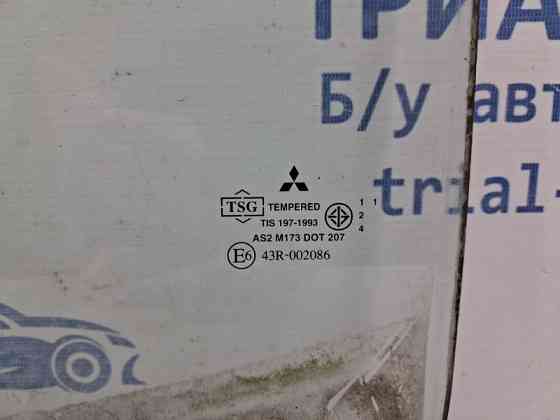 Стекло двери заднее левое Mitsubishi L200 2006-2015 5736A007 (Арт. 61059) Киев