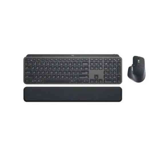 Комплект клавиатуры и мыши компьютерные беспроводные Logitech MX Keys for Business UA Graphite L920- Київ