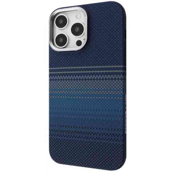 Чохол Proove Gleam Case with Magnetic Ring для iPhone 13 Pro Max Blue Stripes (PCGCIP13PM64) Харьков