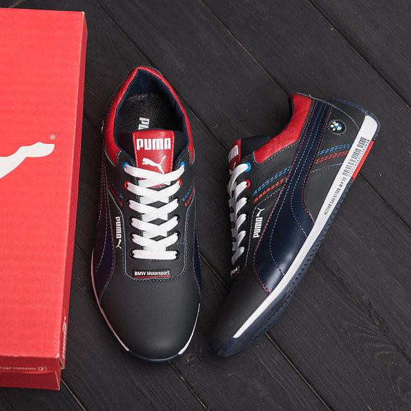 Мужские кожаные кроссовки  Pm BMW MotorSport Киев - изображение 7