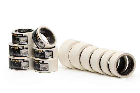 Лента малярная универсальная MASTERTOOL GripBond Pro 48 мм×40 м белая 79-9885 Харьков