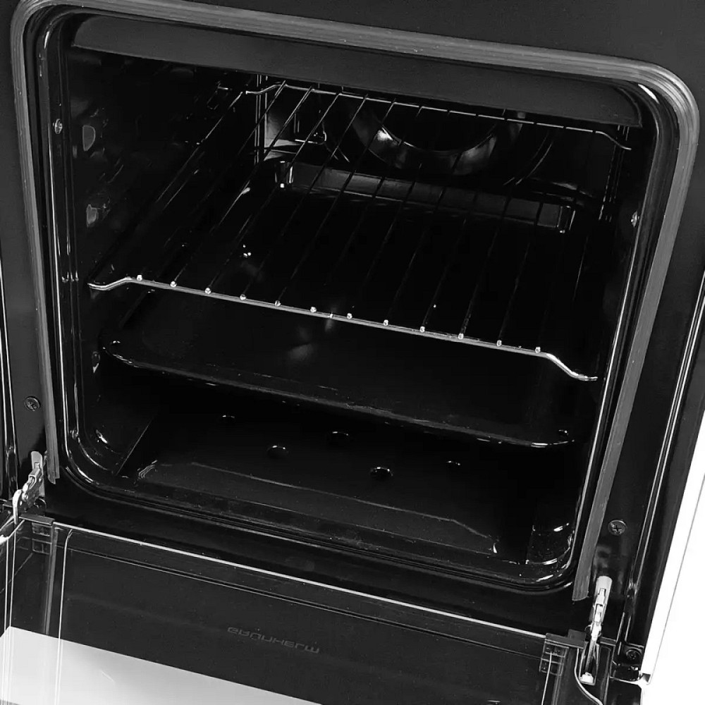 Газовая плита Grunhelm G4FM5611W 50 см белая Киев - изображение 3