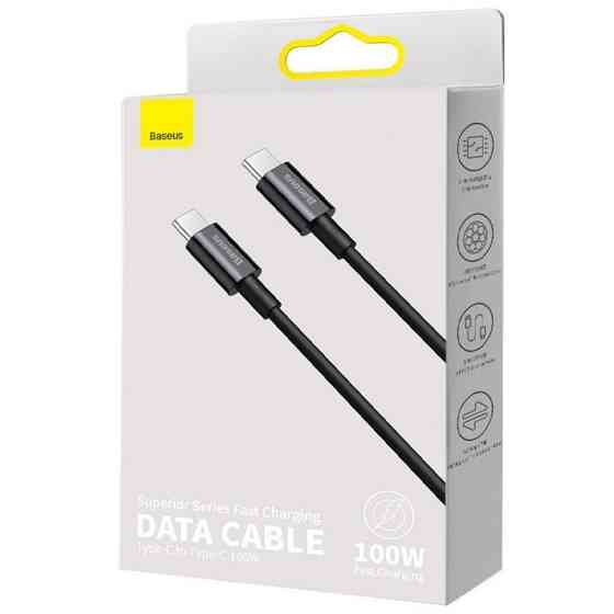 Дата кабель Baseus Superior Series Fast Charging Type-C to Type-C PD 100W (1m) (CATYS-B) Херсон