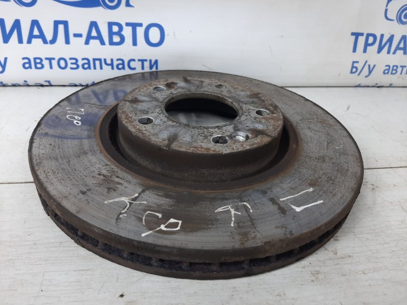 Диск тормозной передний Kia Sportage SL 1.7 DIESEL D4FD 2010 (б/у) Київ - зображення 2