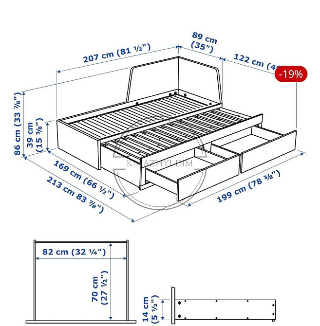 Оренда 1-но к. квартири в ЖК Time м. Вокзальна. № 11202432 Киев - изображение 7