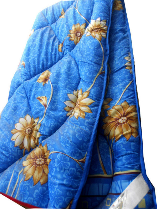 Ковдра літня холлофайбер одинарна (Полікоттон) Двоспальна Євро 200х220 54504 Київ - зображення 1