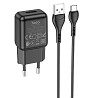 СЗУ Hoco C96A (1USB/2.1A) + кабель USB to Type-C Херсон