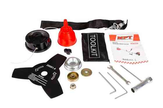 Триммер бензиновый 4-хтактный MPT 900 Вт 35.8 см³ 3200 об/мин катушка+диск MBCX35 Харків