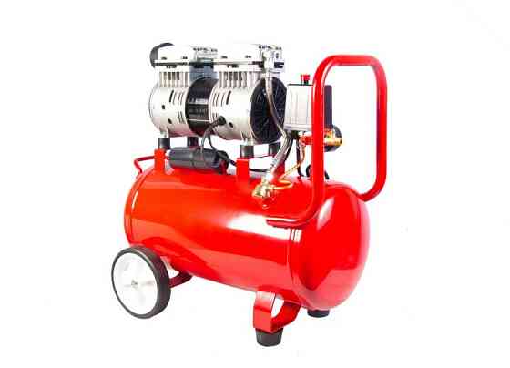 Компрессор бесшумный MPT PROFI OIL FREE 24 л 800 Вт 1450 об/мин 7 атм медная обмотка MAC80243S Харків