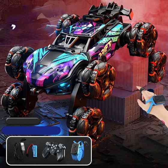 Детский восьмиколесный джип на радиоуправлении SHT 2330 2.4G (with 2 remote) Херсон