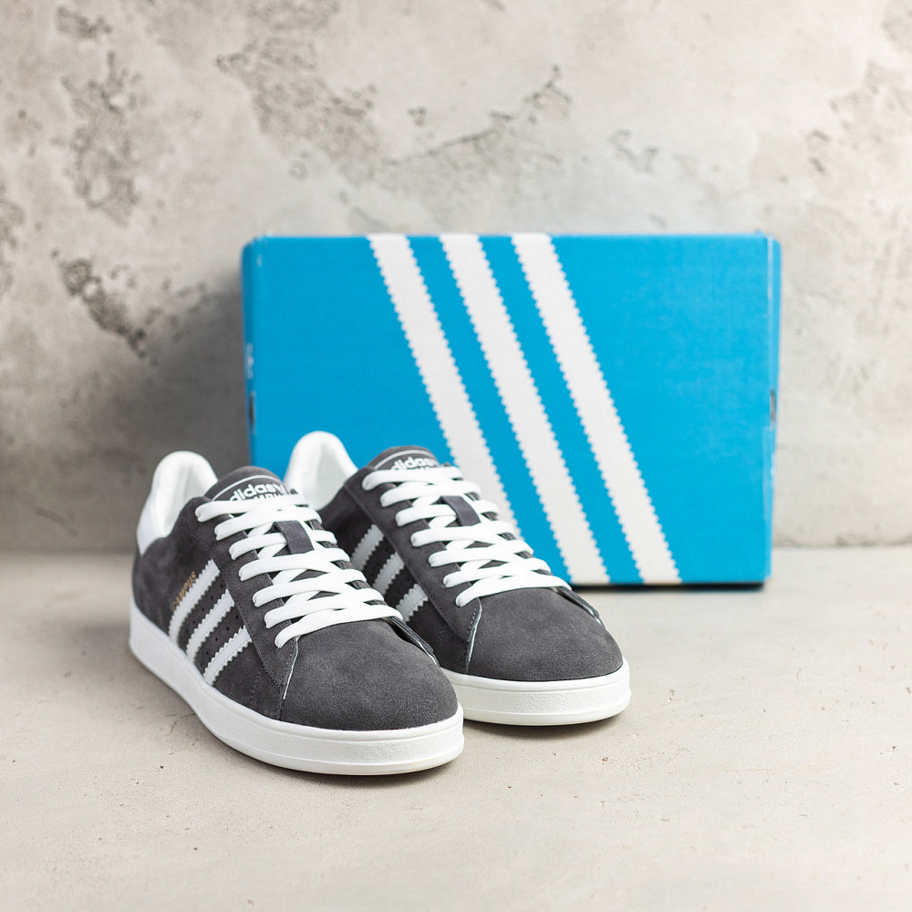 Мужские кожаные кроссовки Campus Grey Київ - зображення 6