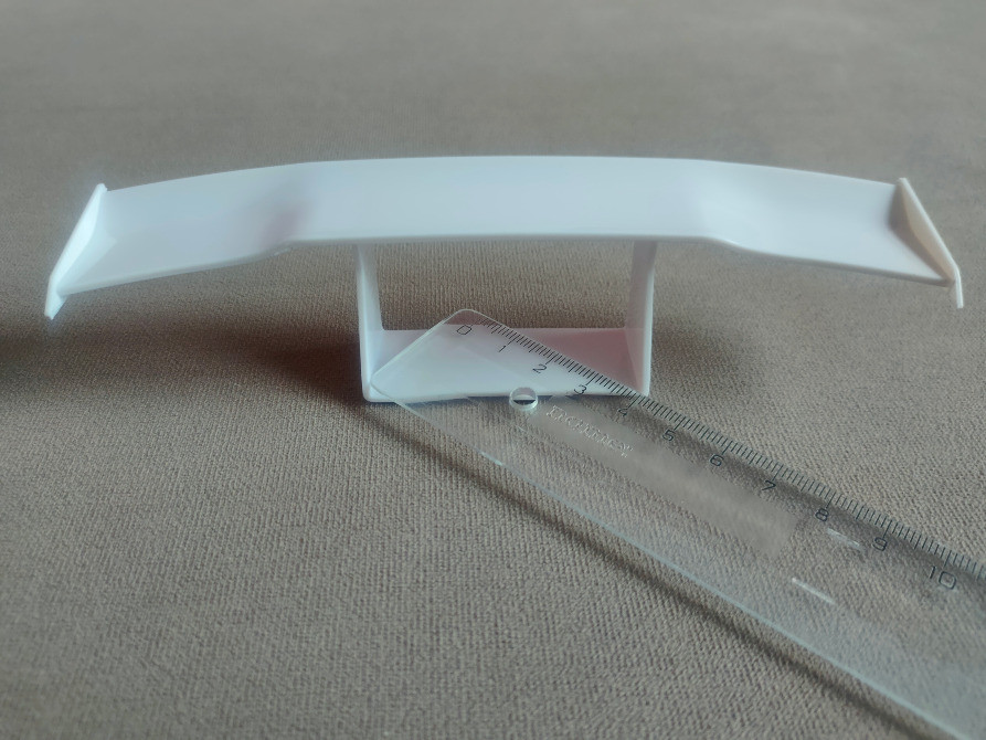 Мини Спойлер на авто Белый с усиленным скотчем Киев - изображение 1