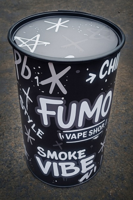 Стол из бочки с вашим логотипом | Рекламная бочка | Уличные столы Київ - зображення 3