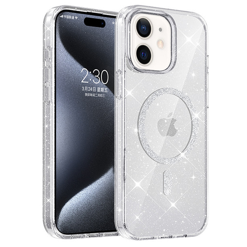 Чехол TPU Eclipse Sparkle Magnetic Fit для Apple iPhone 11 (6.1") Херсон - изображение 1