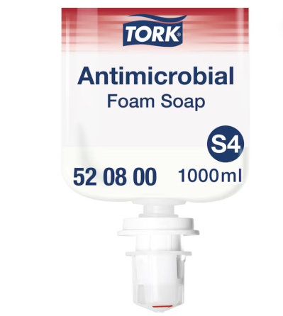 Tork мыло-пена с антибактериальным эффектом (Premium), 1000мл, 2500 порций Київ