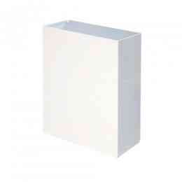 Корзина металлическая 25л металл, покрытый белой краской Київ