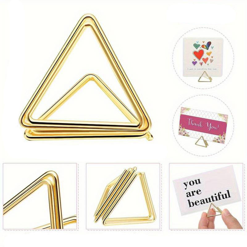 Подставка для банкетной посадочной карточки, ценникодержатель Leeseph 10шт золото Одеса - зображення 2