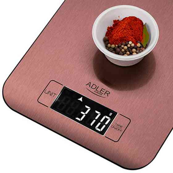 Весы кухонные Adler AD 3183 copper 5 кг медные Київ