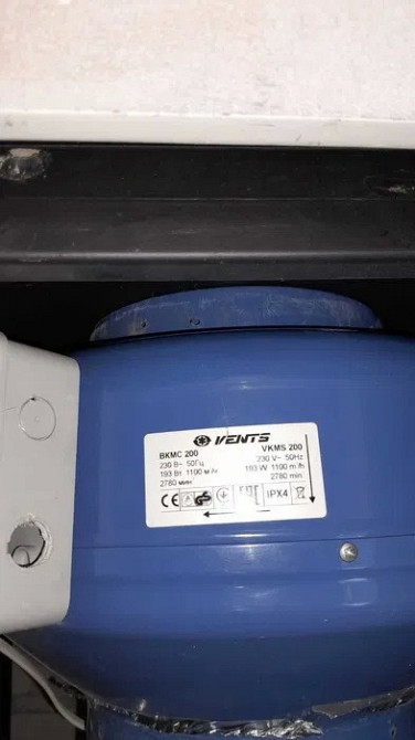 Две производственные вытяжки и два вытяжных мотора (улитки) - Б/У. Днепр - изображение 3