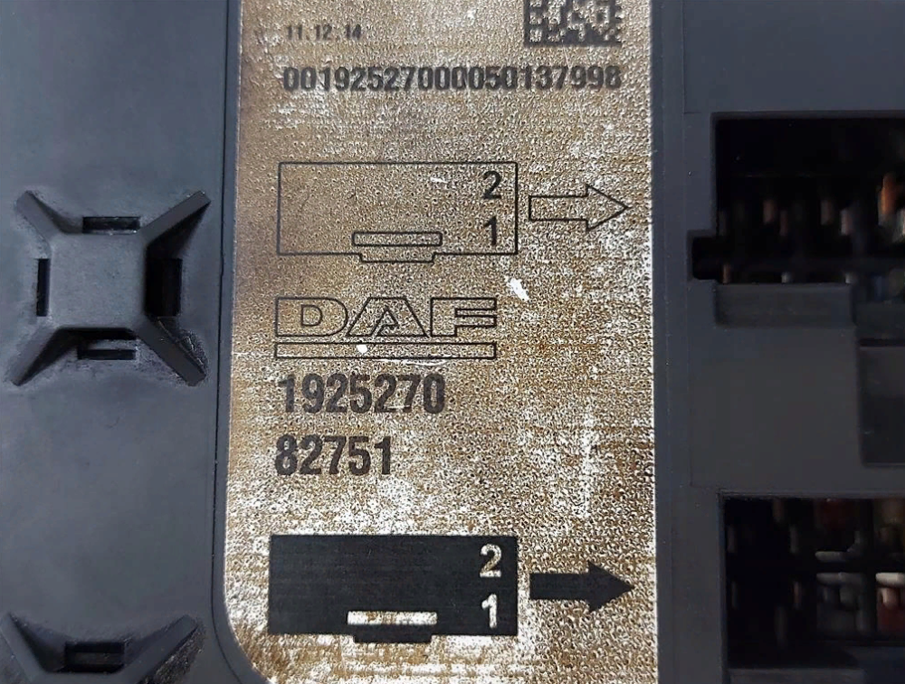 1913235 Блок предохранителей DAF XF 106 Euro 6 1925270 Львов - изображение 4