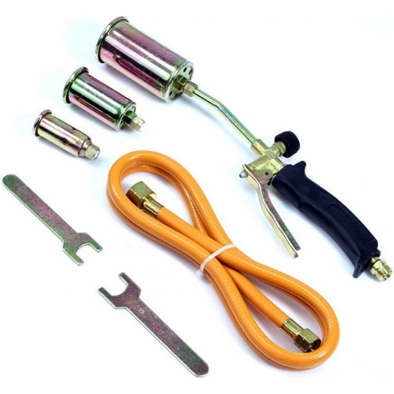 Горелка ручная газовоздушная MASTERTOOL с насадками Ø 25/35/50 мм 400 мм 3785 г/час 53 кВт 1300°C 44 Харьков - изображение 1