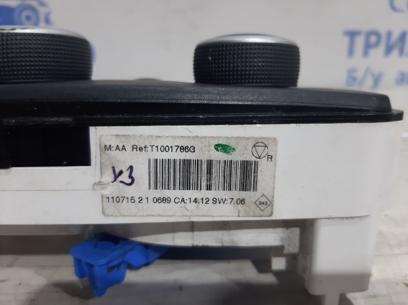 Блок управления климат-контролем Renault Megane 3 1.5 DIESEL K9K 2008 (б/у) Киев - изображение 3