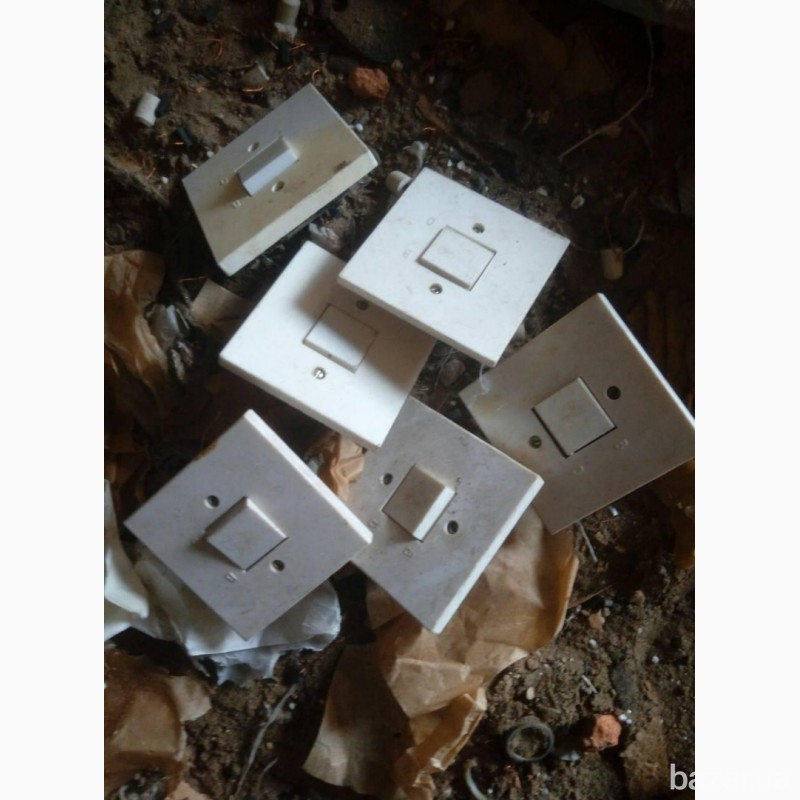 Выключатели закрытой проводки, одинарные, бытовые, -680шт. Харків - зображення 8