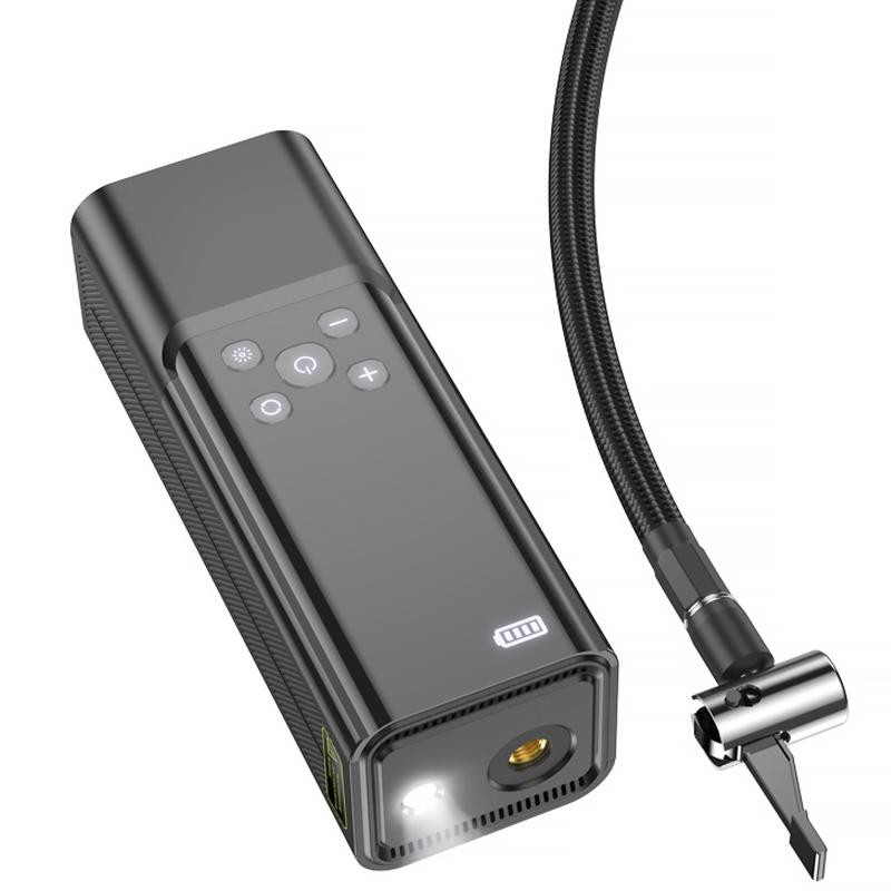 Автомобильный насос Hoco ZP7 Maddy smart (5000 mAh) Херсон - зображення 4