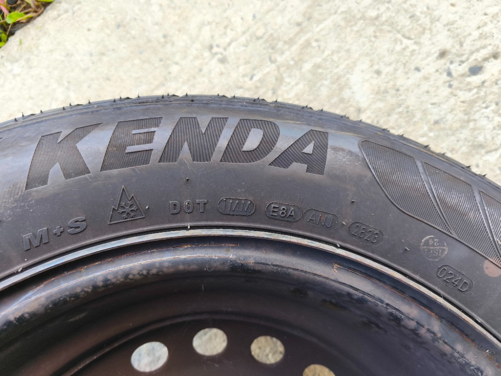 Диск колесный металлический с шиной Kenda 195/65 R15 Renault Kangoo 2008-2021 Ковель - зображення 3