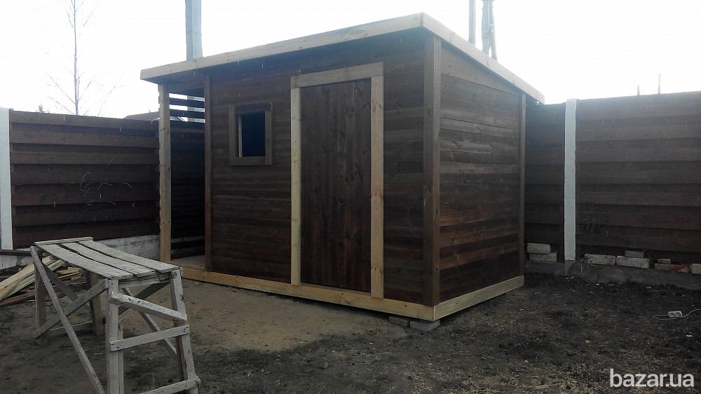 Садовый домик для инвентаря. Бытовки. Хозблок. Сарай. Дровник Боярка - зображення 6