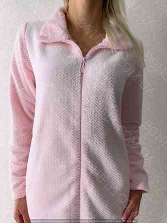 Женский розовый халат из велсофта "Assorty" (90020) (арт. 1634) Кривий Ріг