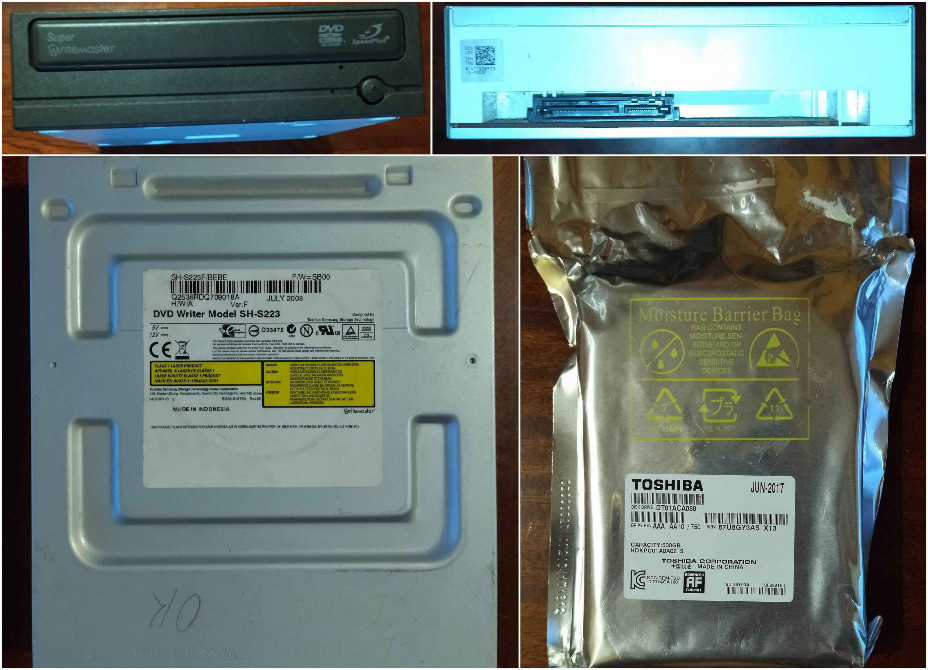 HDD 3,5" 80 і 500GB, DVD-RW, Adapter IDE to SATA Винница - изображение 2