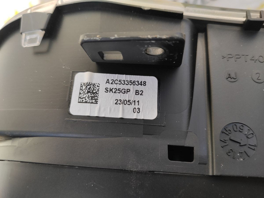 Панель приборов (спидометр) Skoda Fabia II 1.2 бензин 2007-2014 (A2C53425973) Ковель - зображення 6