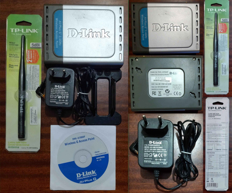 Мережеві пристрої D-Link DES1008A/DWL-G700AP Винница - изображение 3