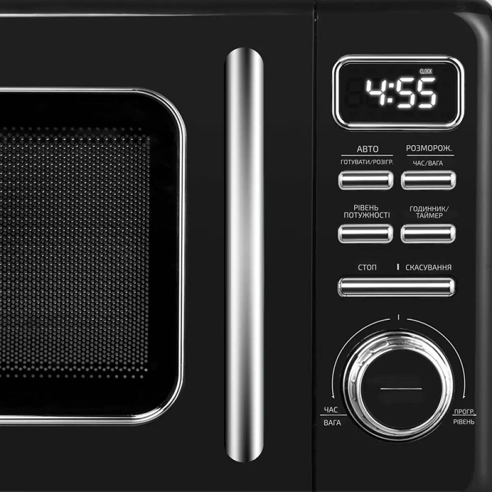 Микроволновая печь Grunhelm 20MX1020-B 700 Вт черная Київ - зображення 2