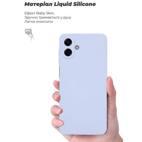 Чохол ArmorStandart ICON Camera Cov для Samsung A07 A075 Lavender (ARM86774) (Код товару:41749) Харків - зображення 3