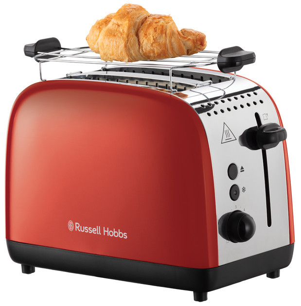 Тостер Russell Hobbs Сolours Plus 26554-56 1600 Вт красный Киев - изображение 1