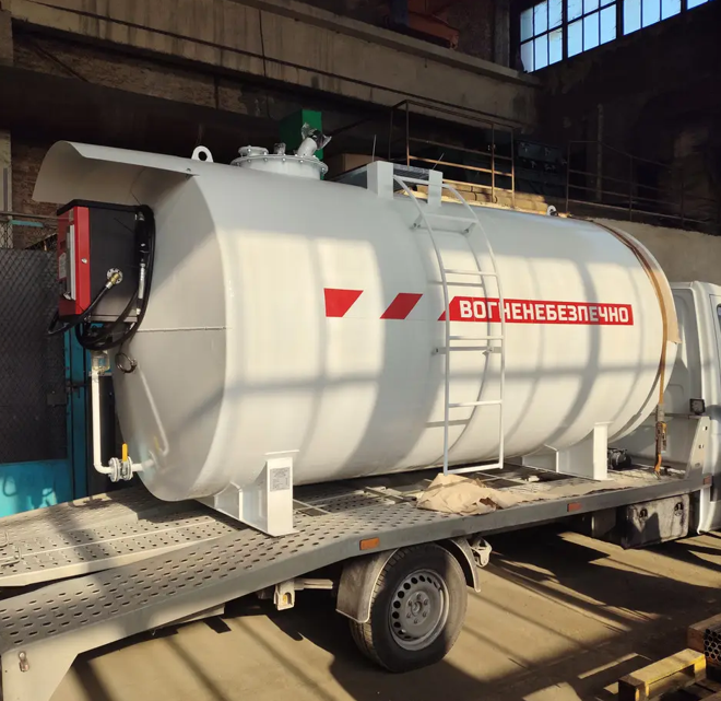 Металевий резервуар 5000л для дизельного палива та бензину Луцьк - зображення 4