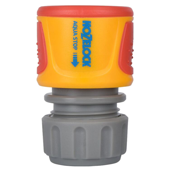 Коннектор HoZelock 2075 Классик с Аквастоп (12,5 мм и 15 мм) Киев