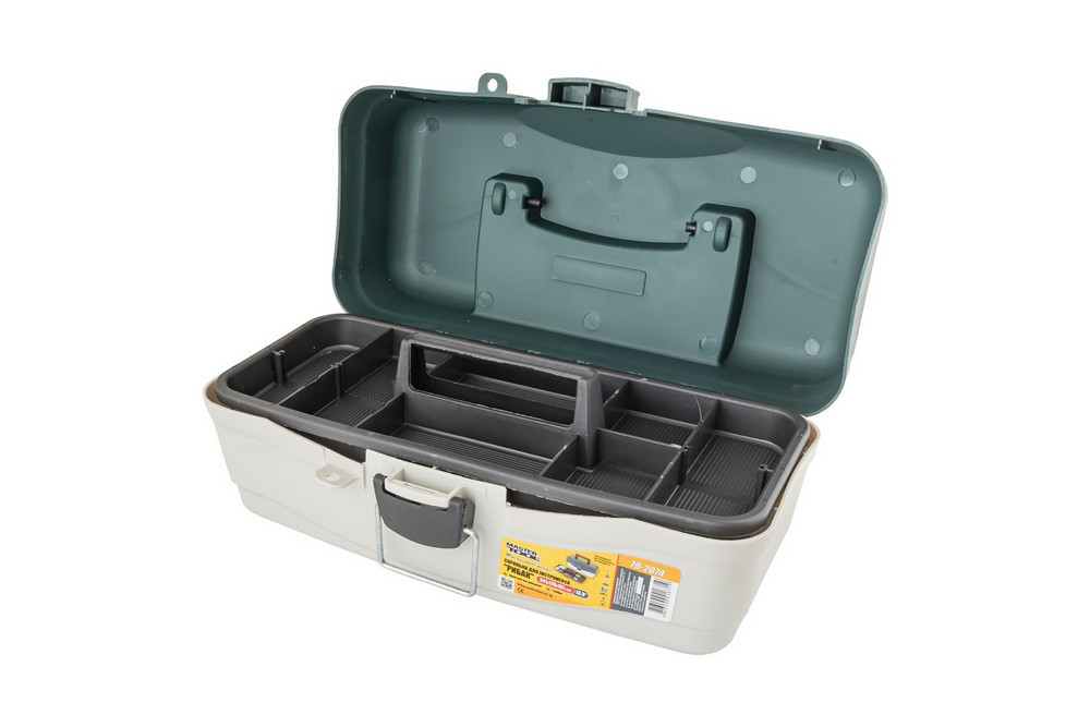 Ящик органайзер MASTERTOOL РЫБАК 13.5" 341х178х151 мм 79-2074 Харків - зображення 3