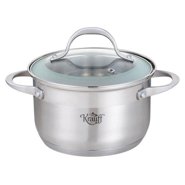 Каструля з кришкою Krauff Lokka 26-242-034 20 см 3.9 л Київ - зображення 1