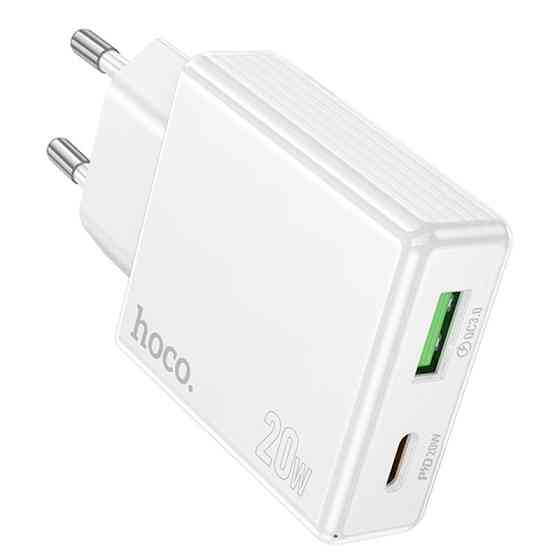 СЗУ Hoco C142A Direct PD20W+QC3.0 (1USB-A/1C) Херсон