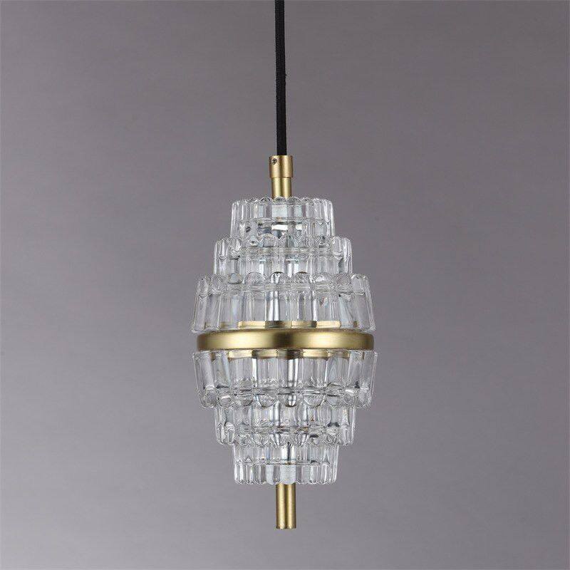 Люстра стельова LED SGA9-k Латунь 30-200х11х11 см. Київ - зображення 1