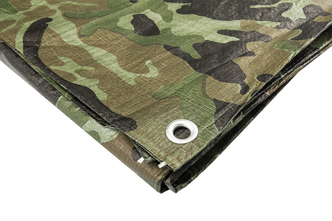 Тент MASTERTOOL CAMOUFLAGE 10х12 м 90 г/м² 79-8012 Харків - зображення 3