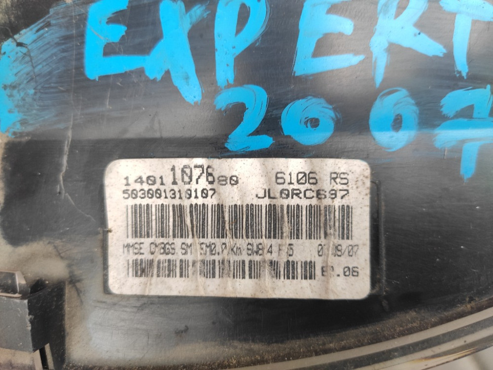 Панель приборов (спидометр) Fiat Scudo 2007-2014 (1401107680) Ковель - зображення 3