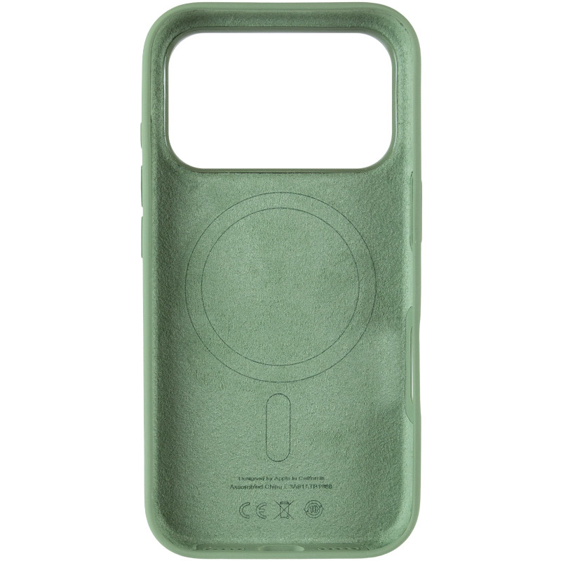 Чехол Silicone case (AAA) with Magsafe and Animation для Apple iPhone 17 Pro (6.3") Херсон - зображення 3