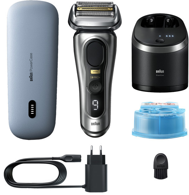Электробритва мужская Braun Braun Series 9 Pro plus 9577СС серая Київ - зображення 1