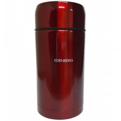 Термос харчовий Edenberg EB-3510-Red 1000 мл червоний Київ - зображення 1
