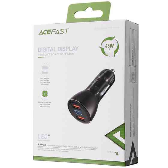 АЗУ Acefast B7 QC3.0 45W (2USB-A) Херсон